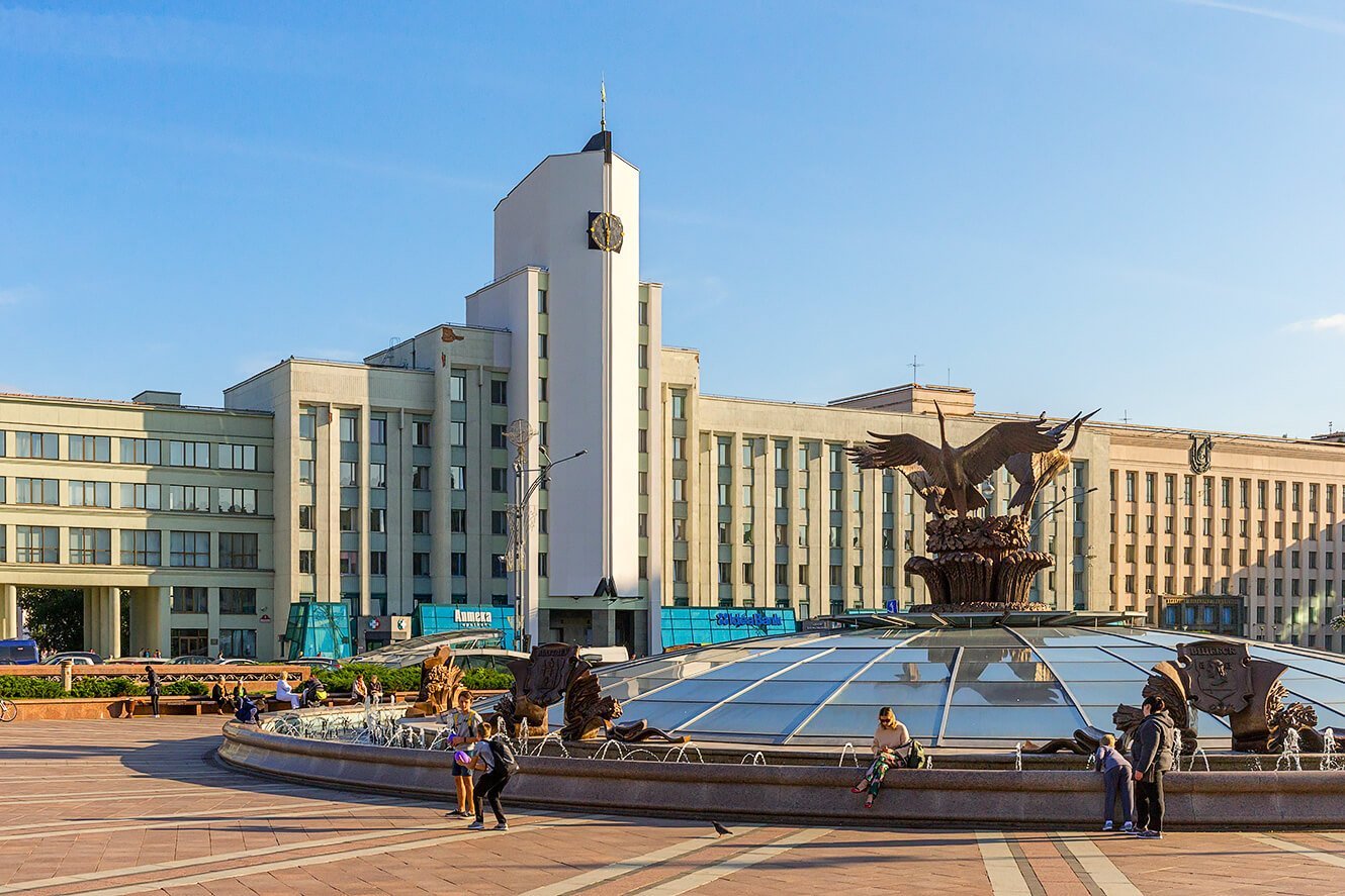 Площадь Незалежности в Минске