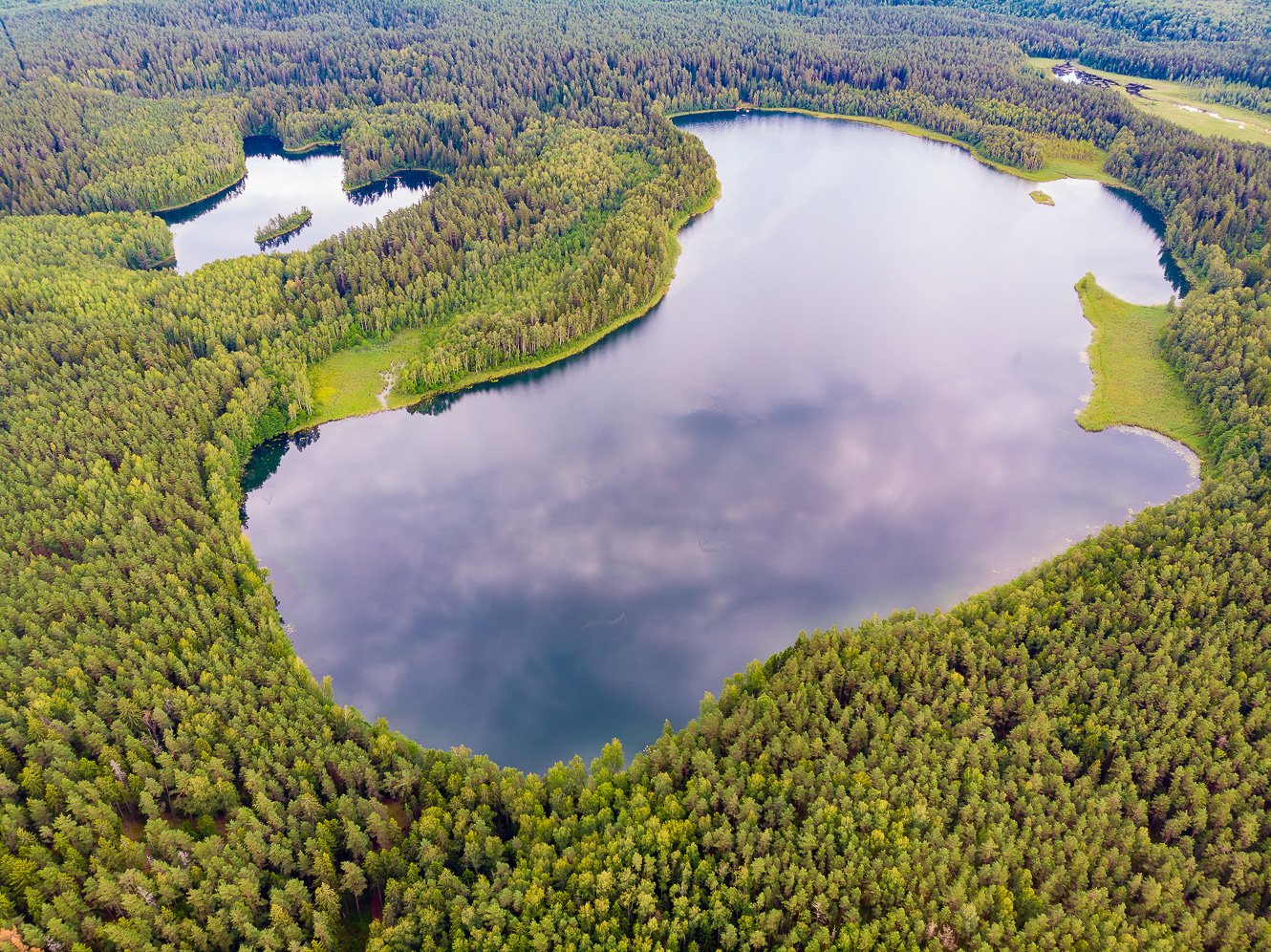 Озеро Глубелька Беларусь