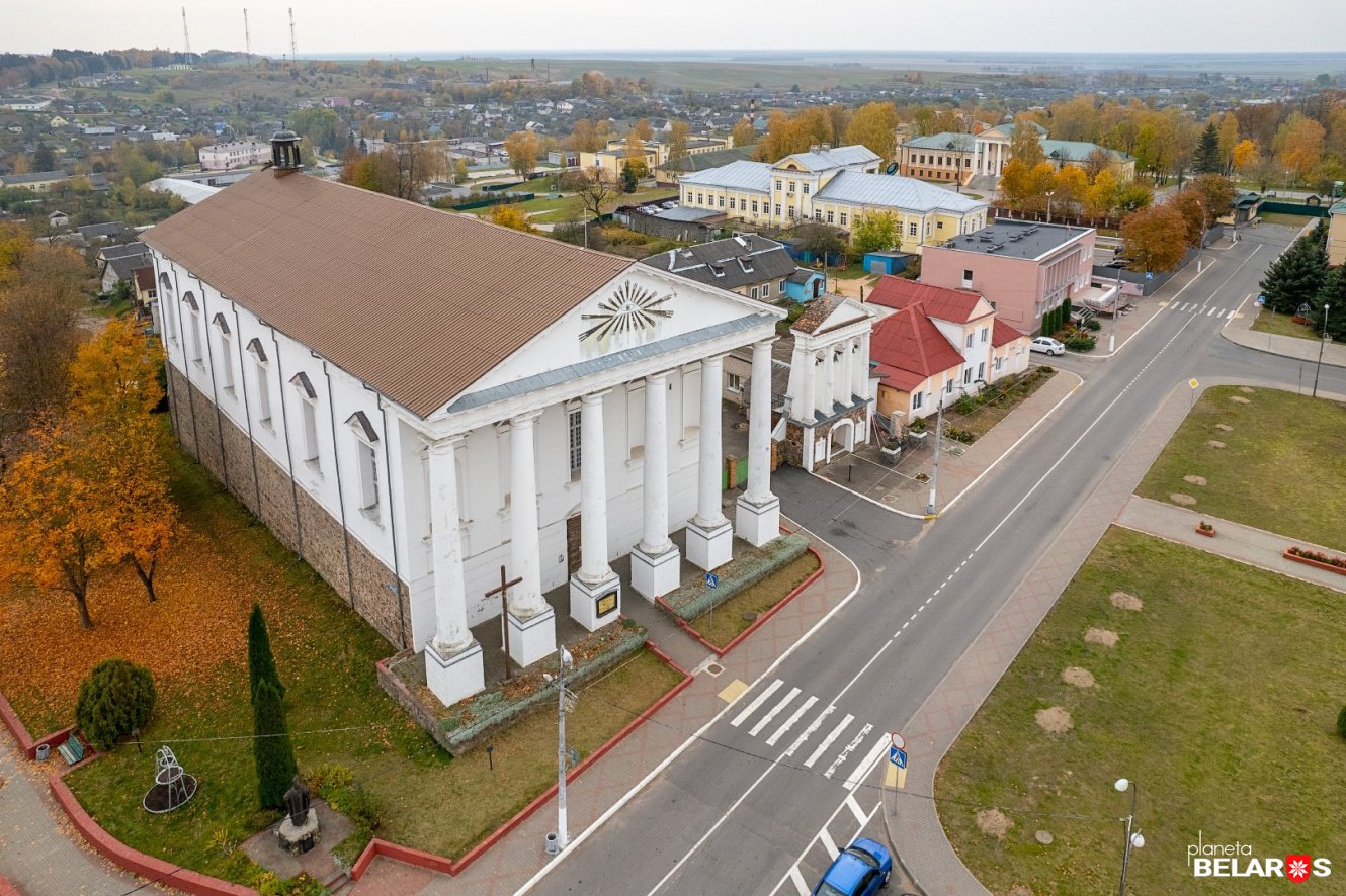 Костел Святого Иосифа в Воложине. Фото С. Плыткевича, 12.10.2021